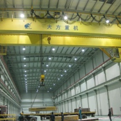 双梁起重机-恩平市九九起重设备店-电动吊钩桥式起重机